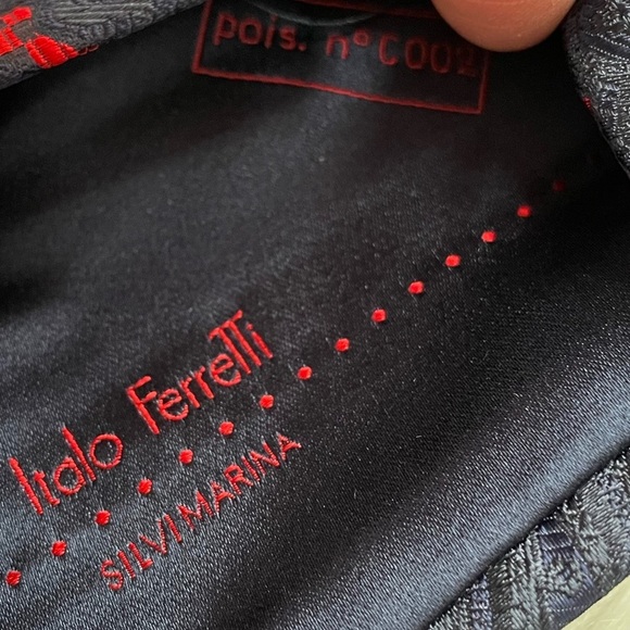 Italo Ferretti | Men’s 100% Seta-Silk Tie and Pocket Square Made in Italy - Picture 7 of 16